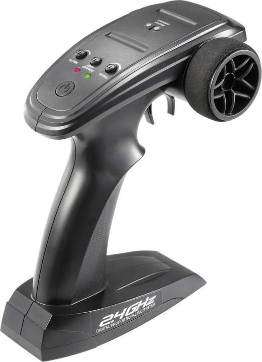 Immagine prodotto Reely Mini Racer blu-bianco spazzolato 1:64 RC modello di auto elettrica da strada Hec (RTR pronto all'uso)