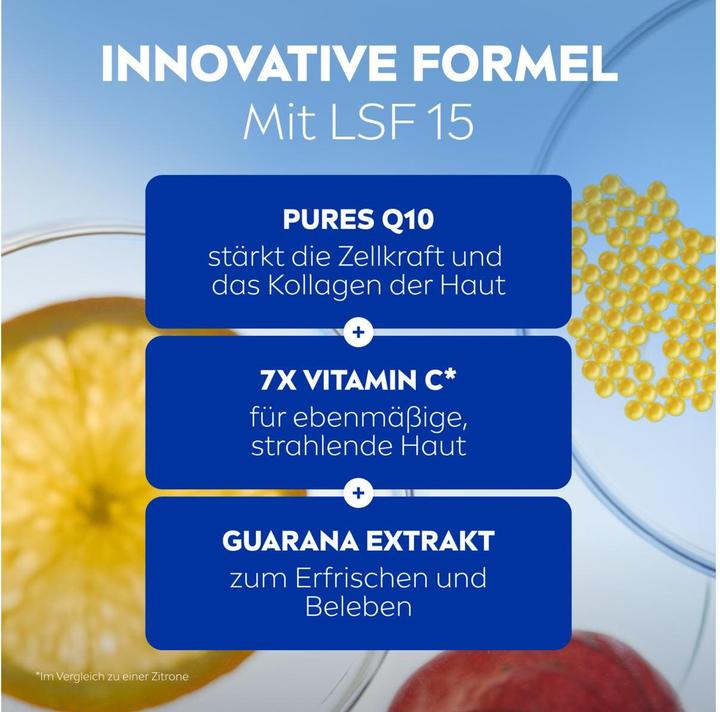 Produktbild NIVEA Q10 Energy Anti-Falten Tagescreme (50 ml, Tagescreme, SPF 15)