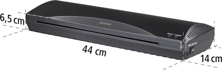 Hama Lamineermachine voor thuis en kantoor DIN A3/250 (125 µm, A4, A5, A3, A6)