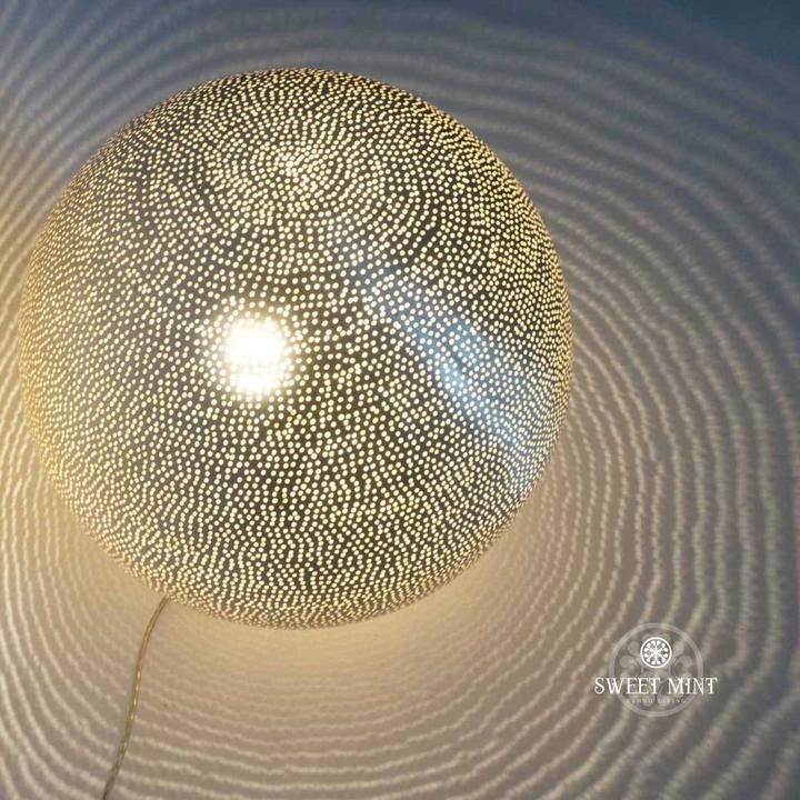 Produktbild Sweet Mint Orientalische Lampe Rangi Dots (E27)