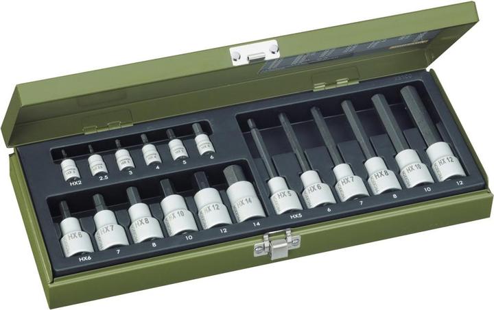 Produktbild Proxxon Steckschlüsselsatz (10  mm, 7 mm, 6 mm, 2.5/8", 12 mm)