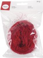 Produktbild Rayher Grasfaser, rot, 20 g