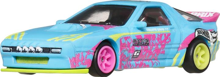 Actual product image Hot Wheels Premium Car Culture Silhouettes Mazda RX7 FC Pandem 1:64 Scale Collectible Toy Vehicle