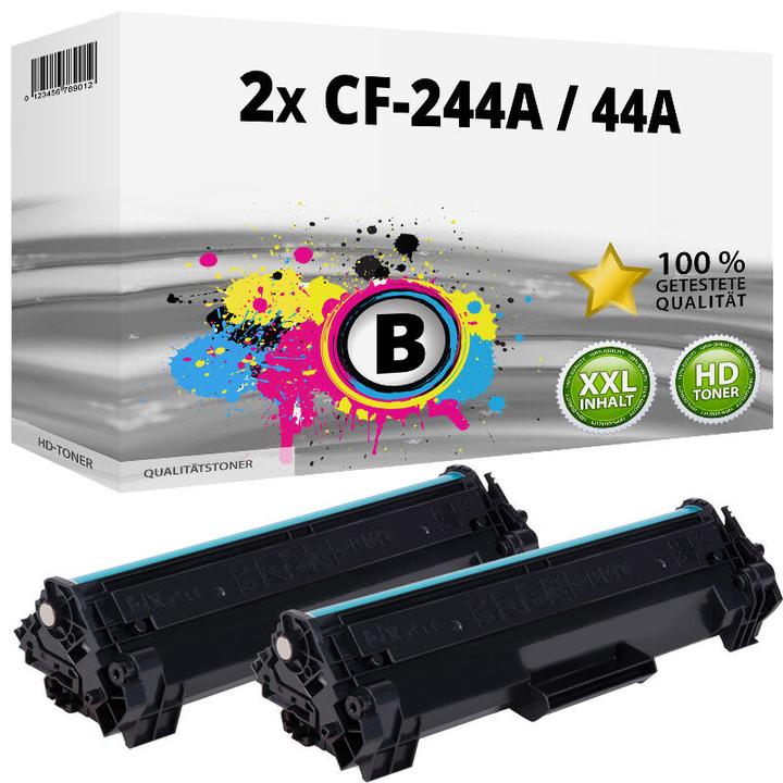 Image du produit Druckfuxx 2 TONER für HP CF 244a HP-44A LaserJet Pro M15a M15w MFP M28a MFP M28w