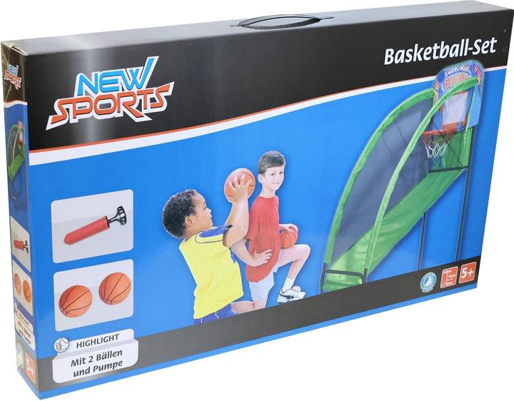 Immagine prodotto New Sports Set da basket per interni, inclusi 2 palloni