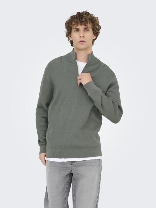 Immagine prodotto Only & Sons Onsphil Reg 12 Struc Half Zip Knit Noos (XXL)