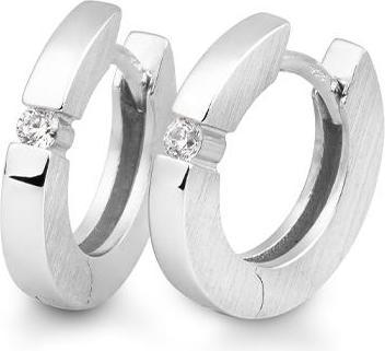 Breuning Creolen - BRILL 0,07 Ct. (585, - Gold)