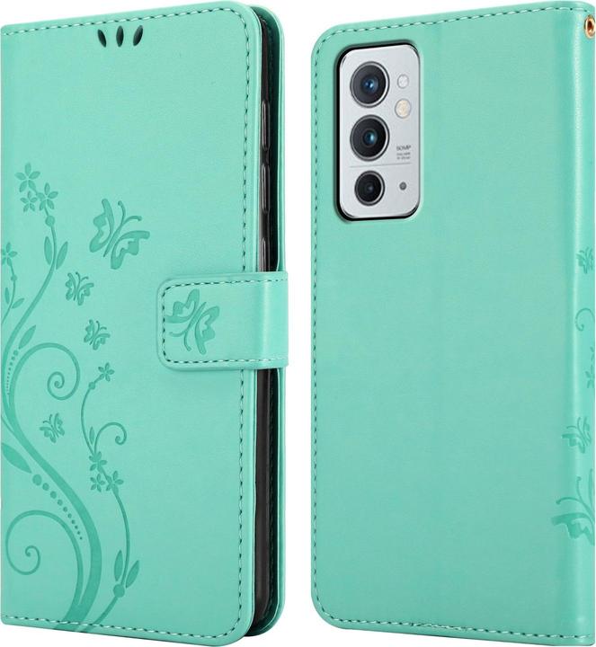 Produktbild Cadorabo Flower Book Hülle (OnePlus 9RT 5G)