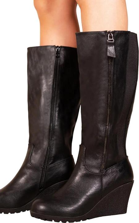 Produktbild Where's That From Wadenhohe Stiefel Lara Kunstleder (41)