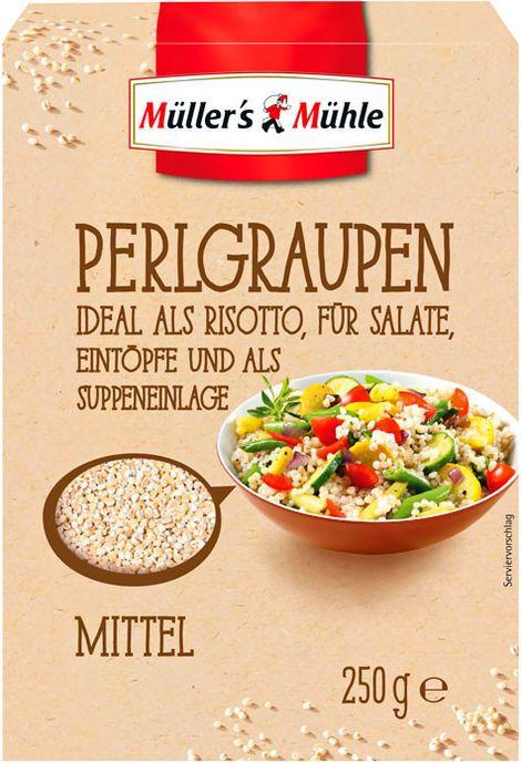 Produktbild Mueller's Mühle Perlgraupen Mittel (250 g)