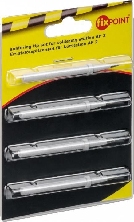 Image du produit Goobay Jeu de pannes de rechange pour station de soudage AP 2, 4 modèles différents (Panne de soudure)