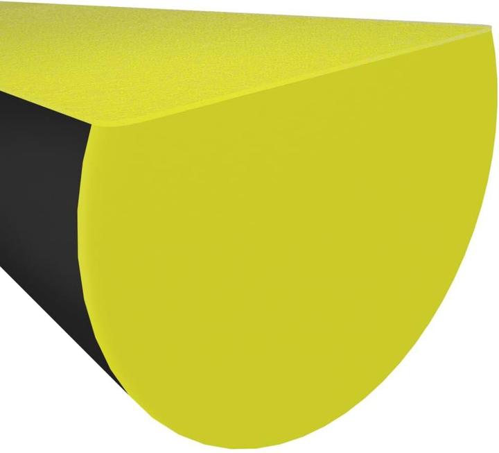 Produktbild VidaXL Kantenschoner 2 Stk. Gelb & Schwarz 4x3x100 cm PU,Farbe