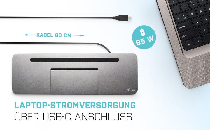 Produktbild i-tec Ergonomic (USB-C, 9 Ports)