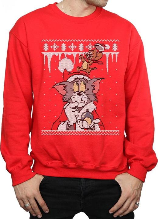 Produktbild Tom & Jerry Christmas Fair Isle Sweatshirt (3XL)