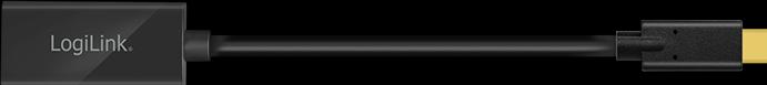 Produktbild LogiLink USB 3.2 Grafikadapter, USB-C (0.15 m, HDMI)
