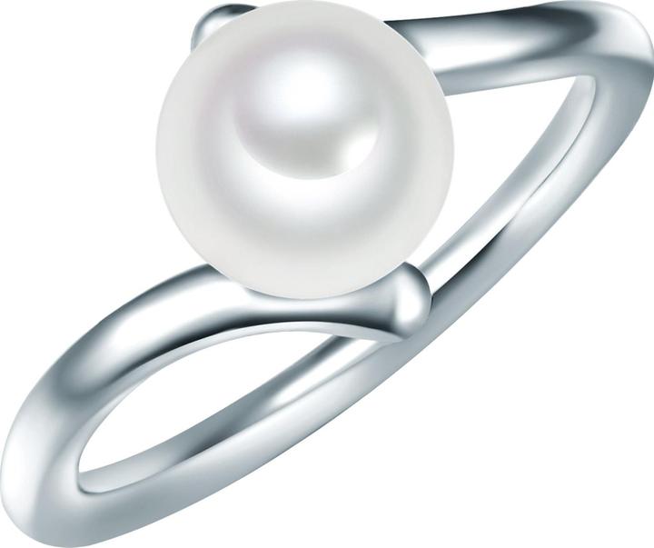 Valero Pearls Damen Sterling Silber Süsswasser-Zuchtperle silber - 11336