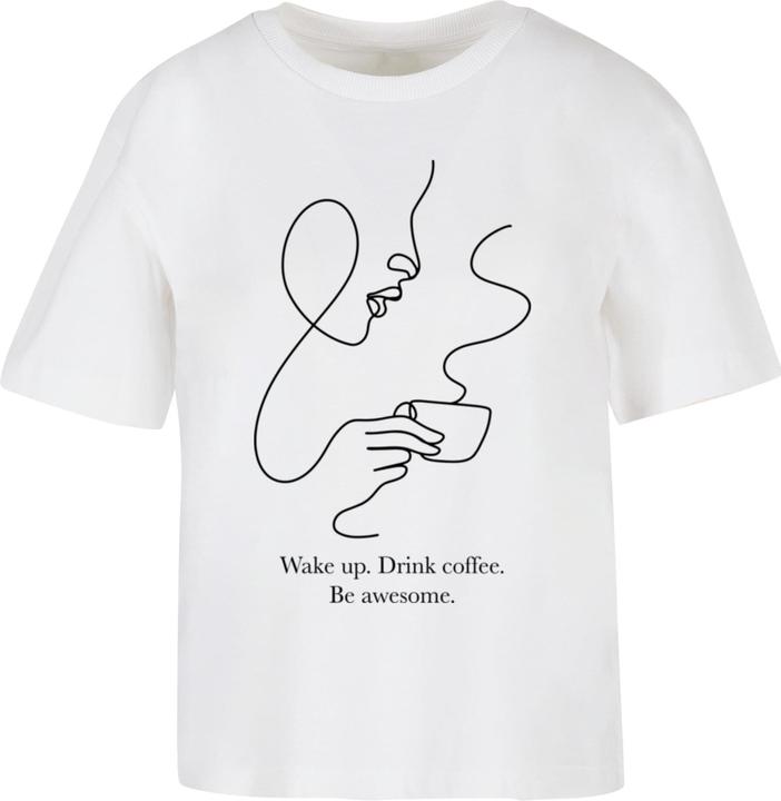 Image du produit Miss Tee Drink Coffee Be Awesome Tee - 195111 (XS)