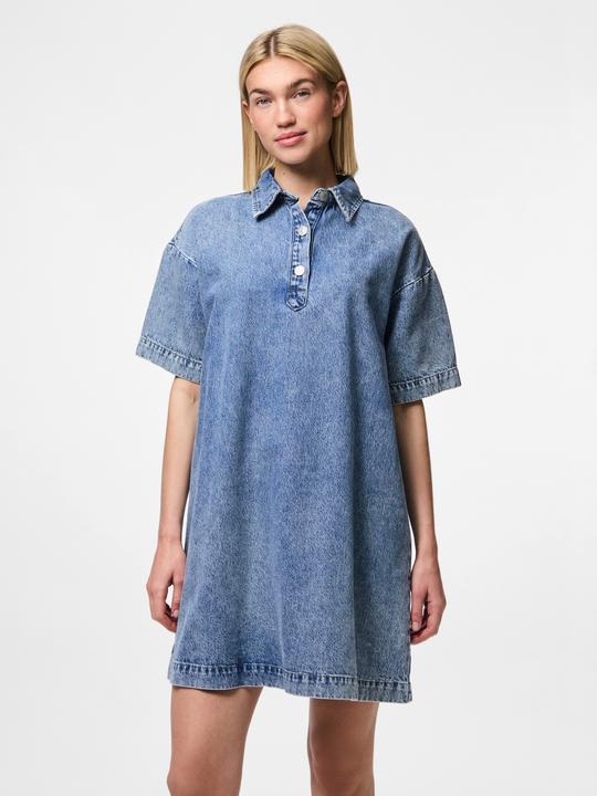 Immagine prodotto Pieces Pckenya Ss A-Shape Denim Dress Noos Bc (M)
