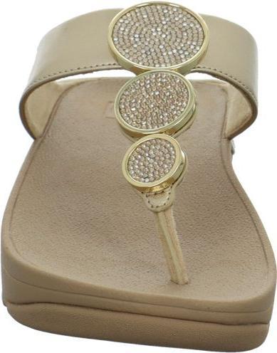 Actual product image Fitflop Halo Bead-Circle Metallic Toe-Post (41)