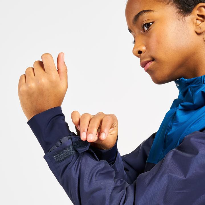 Immagine prodotto Tribord Giacca da vela per bambini calda e impermeabile 100 blu navy/blu (140)