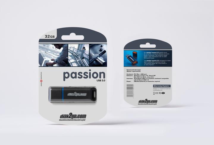 Immagine prodotto Disk2go passione 3.0 (32 GB, USB-A)