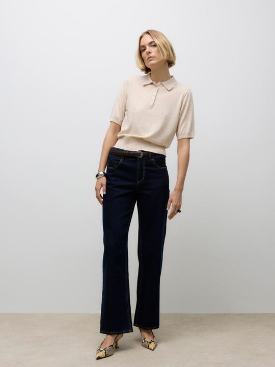 Actual product image Vero Moda AWSIKITA Gestricktes Poloshirt Polo (M)