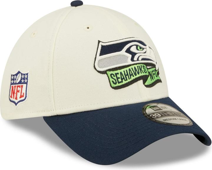 Actual product image New Era 39Thirty Cap - SIDELINE 2022 Seattle Seahawks - S/M (S, M)