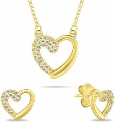 Brilio Silver - Elegant silver necklace for women Circles NCL168W