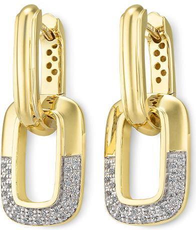 Breuning OHRSCHMUCK - BRILL. 0,253 Ct. H/si (750/18 K Gold)