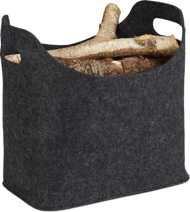 Produktbild Relaxdays Kaminholztasche (23 x 40 x 39.5 cm)