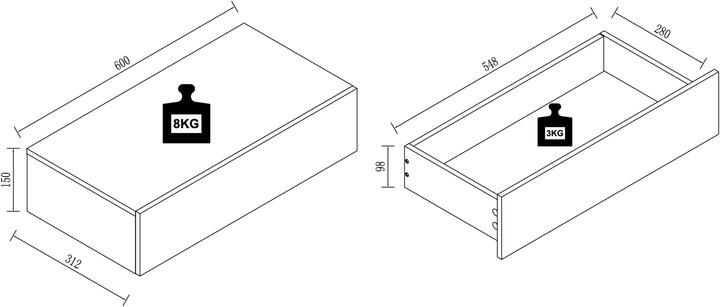 Actual product image VCM Usal (60 x 30 x 15 cm)