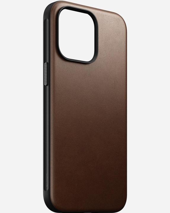 Actual product image Nomad Modern Leather Case (Apple iPhone 15 Pro Max)