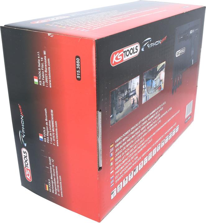 Produktbild KS Tools Vibro-Power Druckluft-Meisselhammer-Satz. 6-tlg. 51 (Benzinbetrieb)