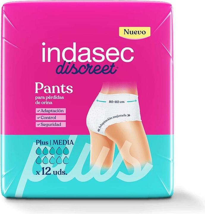 Produktbild Indasec Pant Plus (12 x, M)