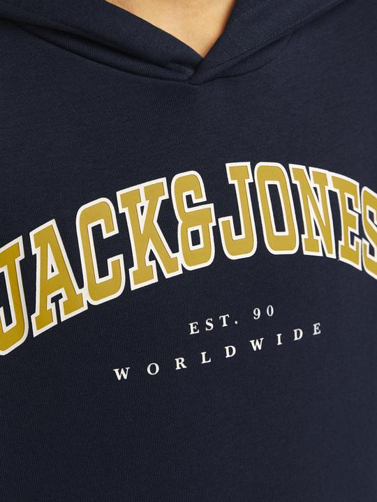 Actual product image Jack & Jones Jjecaleb Varsity Sweat Hood Noos Jnr (164)