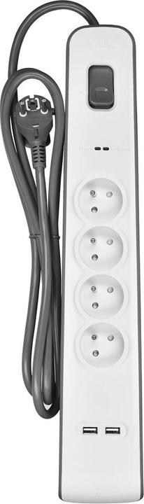Actual product image Belkin BSV401CA2M Voltage protection, 4 AC outputs (4 x, CEE 7/5, 2 m)