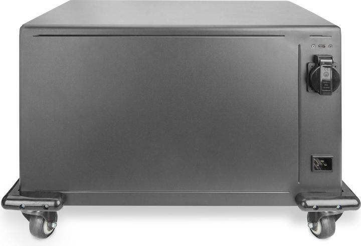 Immagine prodotto Digitus Armadio di ricarica mobile, 14", USB-C, chiave PIN elettr. PIN, 16 stazioni di ricarica, ventola