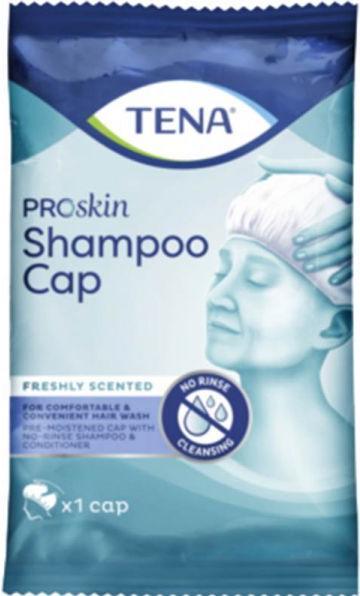 Produktbild Tena Shampoo Cap (Flüssiges Shampoo)