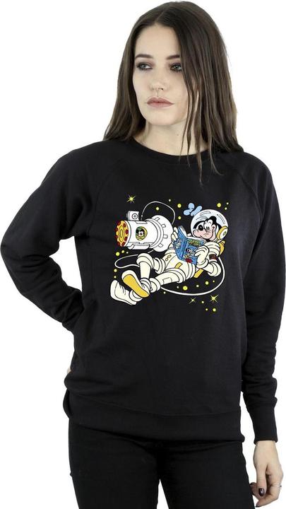 Actual product image Disney Womens/Ladies Goofy Reading In Space Sweatshirt (XXL)
