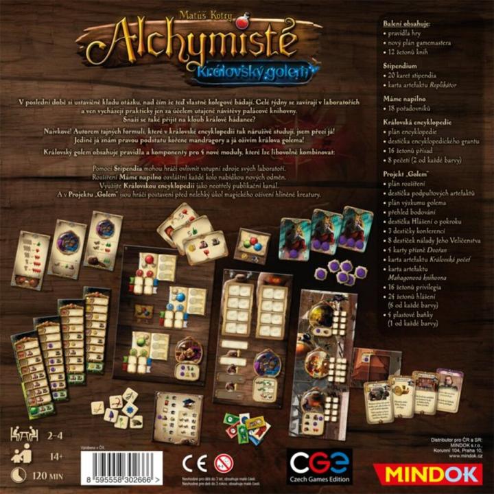 Produktbild Mindok Alchemisten: der königliche Golem