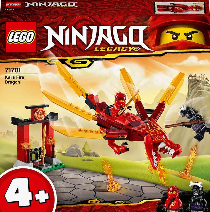 Image du produit LEGO Ninjago - Le dragon de feu de Kai (71701, LEGO Ninjago)