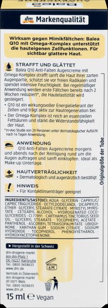 Immagine prodotto dm Balea Q10 antirughe (Crema, 15 ml)
