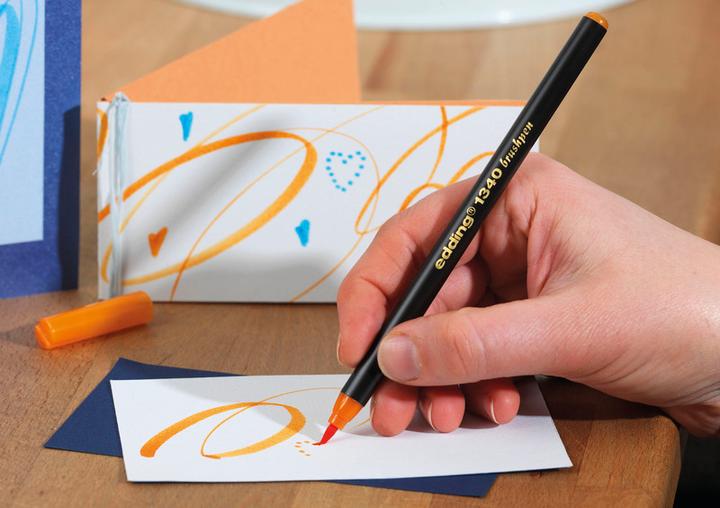 Produktbild Edding Brushpen 1340 (Orange, 1 x)
