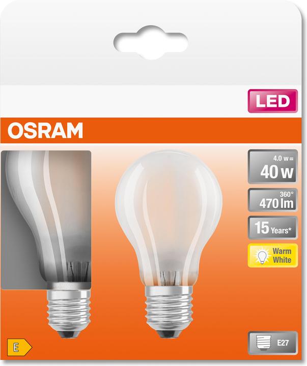 Produktbild Osram Star Classic (E27, 4 W, 470 lm, 3 x, E)