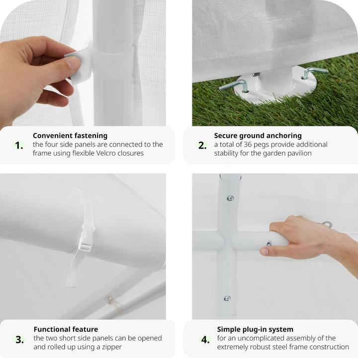 Produktbild tectake Mammut (800 cm, 400 cm)