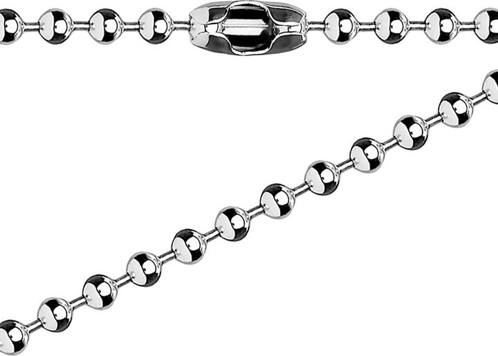 Star Piercing Kette mit Kugeln silber (ohne Messing, Chirurgenstahl 316L)