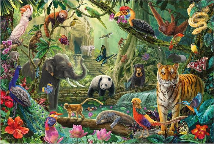 Immagine prodotto Schmidt Spiele Mondo animale colorato nella giungla 100 pezzi (100 pezzi)