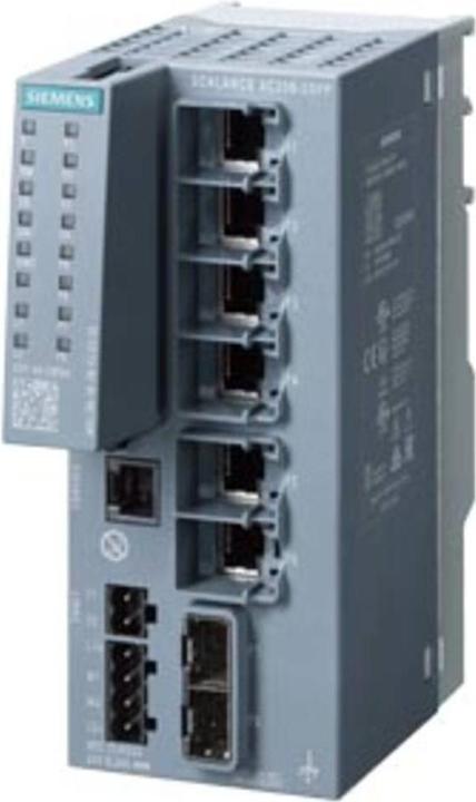 Image du produit Siemens SIEM 6GK5206-2BS00-2AC2 SCALANCE XC206-2 2 IE Switch, 6x ports RJ45 10/100 MBit/s (6 Ports)