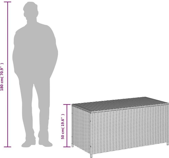 Produktbild VidaXL Gartentruhe