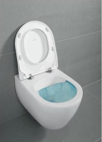 Image du produit Villeroy & Boch Toilettes Subway 2.0 DirectFlush à fente ouverte blanc mural 5614R001